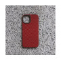 Чехол K-Doo Case KEVLAR для Apple iPhone 13 светло-красный (M Pattern)