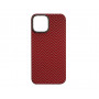 Чехол K-Doo Case KEVLAR для Apple iPhone 13 Pro светло-красный (M Pattern)