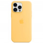 Чехол Apple iPhone 14 Pro Max Silicone MagSafe Yellow, желтый (Sunglow)
