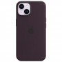 Чехол Apple iPhone 14 Silicone MagSafe Deep Purple, баклажановый (Elderberry)