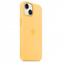Чехол Apple iPhone 14 Silicone MagSafe Yellow, желтый (Sunglow)