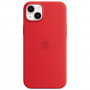 Чехол Apple iPhone 14 Plus Silicone MagSafe Red, красный (PRODUCT RED)