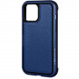 Чехол K-Doo Case Mag Mars Carbon для Apple iPhone 14 Pro синий карбон (Blue)