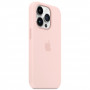 Чехол Apple iPhone 14 Pro Silicone MagSafe light pink, светло-розовый (Chalk Pink)