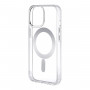 Силиконовый чехол Clear case Magnetic на iPhone 13 Pro, прозрачный TPU (Ice)