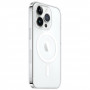 Силиконовый чехол Clear case Magsafe на iPhone 14 Pro, прозрачный TPU (Ice)