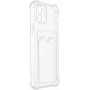 Чехол прозрачный TPU Card Case с картхолдером на iPhone 12 mini (Ice)