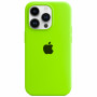 Силиконовый чехол Apple Silicone Case для iPhone 14 Pro Max Neon Green неоново-зеленый