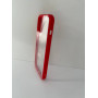 Чехол прозрачный TPU Case на iPhone 14 Pro Max (Red)