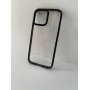 Чехол прозрачный TPU Case на iPhone 14 (Black)
