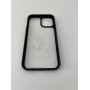 Чехол прозрачный TPU Case на iPhone 14 Pro v2 (Black)