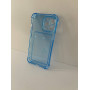 Чехол прозрачный TPU Case with Card Case на iPhone 13 Pro Max (Blue)