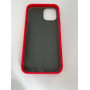 Чехол прозрачный TPU Case на iPhone 14 (Red Ash)