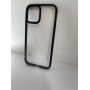 Чехол прозрачный TPU Case на iPhone 14 Plus v3 (Black)