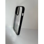 Чехол прозрачный TPU Case на iPhone 14 v4 (Black)