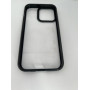 Чехол прозрачный TPU Case на iPhone 14 Pro Max v4 (Black)