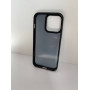 Чехол прозрачный TPU Case на iPhone 14 v2 (Rebristij Gray)