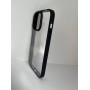 Чехол прозрачный TPU Case на iPhone 14 v5 (Black)