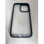 Чехол прозрачный TPU Case на iPhone 14 (Mallard Blue)