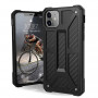 Чехол UAG Monarch Series Case для iPhone 11 чёрный карбон (Black Carbon)
