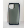 Чехол прозрачный TPU Case на iPhone 14 (Mallard Blue Dark)