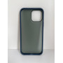 Чехол прозрачный TPU Case на iPhone 14 (Mallard Blue Dark)
