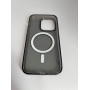 Чехол прозрачный TPU Case на iPhone 14 Plus Magsafe v2 (Dark Ash)