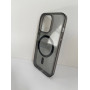 Чехол прозрачный TPU Case на iPhone 14 Pro Magsafe v2 (Dark Ash)