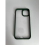Чехол прозрачный TPU Case на iPhone 14 Pro Max v2 (Olive)