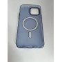 Чехол прозрачный TPU Case на iPhone 14 с Magsafe (Sky Blue)