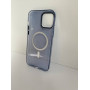 Чехол прозрачный TPU Case на iPhone 14 с Magsafe (Sky Blue)