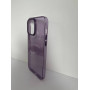 Чехол прозрачный TPU Case на iPhone 14 (Purple)