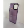 Чехол прозрачный TPU Case на iPhone 14 Pro (Purple)