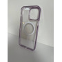 Чехол прозрачный TPU Case на iPhone 14 Pro с Magsafe (Ice Purple)