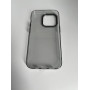 Чехол прозрачный TPU Case на iPhone 14 (Dark Ash)