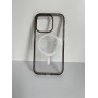 Чехол прозрачный TPU Case на iPhone 14 Plus с Magsafe (Ash)