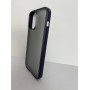 Чехол прозрачный TPU Case на iPhone 14 Plus (Dark Ash v2)