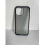 Чехол прозрачный TPU Case на iPhone 14 Pro Max (Dark Ash v2)
