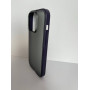 Чехол прозрачный TPU Case на iPhone 14 Plus (Purple Ash v2)