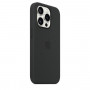 Чехол Apple Silicone Case iPhone 15 Pro Max MagSafe Black (Черный)