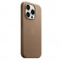 Чехол Apple FineWoven with MagSafe для iPhone 15 Pro Brown / Taupe (Коричнево-золотистый)