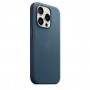 Чехол Apple FineWoven with MagSafe для iPhone 15 Pro Pacific Blue (Тихоокеанский голубой)