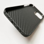 Чехол Карбоновый для iPhone 15 Pro, Black (Черный)