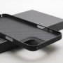 Чехол Карбоновый для iPhone 15 Pro Max, Black (Черный)