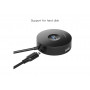 Хаб Baseus round box HUB adapter Type-C to USB Black