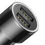 Автомобильное зарядное устройство Baseus Small Screw 3.4A Dual USB Черный