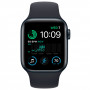 Б/У Apple Watch Series SE 2022, 44 мм, алюминий цвета «тёмная ночь», спортивный ремешок «тёмная ночь»