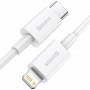 Кабель Baseus Superior Series Fast Charging Data Cable Lighting Type-C to iP PD 20W 1m Белый (CATLYS-A02)