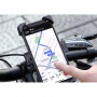 Держатель на руль велосипеда Wiwu PL800 для смартфона 3-6" Black (PL800)
