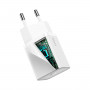 Сетевое зарядное устройство Baseus Super Si Quick Charger Type-C 1C 20W EU White (CCSUP-B02)